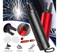 Safe Pro X Auto - Gurtschneider Notfallhammer 2 Stück - 2 in 1 Notfallhammer Aut