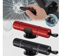 Safe Pro X Auto - Gurtschneider Notfallhammer 2 Stück - 2 in 1 Notfallhammer Aut