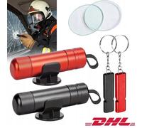 Safe Pro X Auto - Gurtschneider Notfallhammer 2 Stück Mit Rettungspfeife DHL