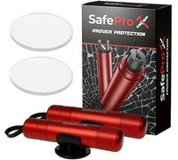 SafePro X Notfallhammer fürs Auto | Lebensrettender Fensterbrecher & Gurtschneider | Kompaktes Rettungstool für schnelle Unfallhilfe & Sicherheit unterwegs (2er-Pack)