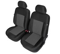 Saferide Autositzbezüge Autositzschoner Sitzbezüge 1+1 Front Vordersitze Kompatibel mit Mazda CX-5 Auto Sitzbezug Dunkelgrau Autositzauflage Autositz Sitzauflagen Tuning Auto Zubehör Innenraum