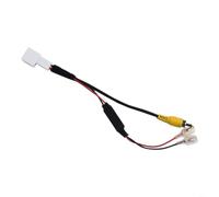 SageFurned Rückfahrkamera Adapterkabel 4-Pin für Toyota, Wiring Harness Verlängerung Kunststoff 22,5 cm