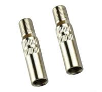 SageFurned Ventilverlängerung Messing 39mm Autoventil Adapter für PKW LKW Motorrad - Robust Einfache Montage Reifenventil Prüfung