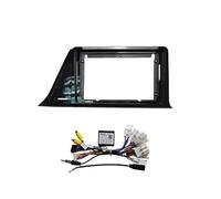SAIBOL Auto Radio Blende Einbaurahmen 9/101 Zoll Für Toyota Für CHR Für IZOA 2016 + Auto Rahmen Fascia Adapter Android Radio Dash Montage Panel Kit(9 HIGH Cable Canbus)
