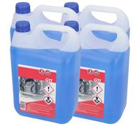 SAMETRUCK G12 / G11 Kühlerfrostschutz -80°C 5L Kühlflüssigkeit Konzentrat Antifreeze LKW PKW (G11 (Blau), 4X 5L)