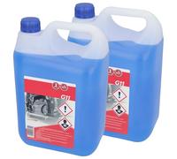 SAMETRUCK G12 / G11 Kühlerfrostschutz -80°C 5L Kühlflüssigkeit Konzentrat Antifreeze LKW PKW (G11 (Blau), 2X 5L)