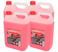 SAMETRUCK G12 / G11 Kühlerfrostschutz -80°C 5L Kühlflüssigkeit Konzentrat Antifreeze LKW PKW (G12 (Rot), 4X 5L)