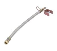 Ventilverlängerung 250mm lang flexibel Metall LKW PKW Auto Reifen Ventil Adapter