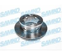 SAMKO 2x Bremsscheibe hinten belüftet für VW LT 28-46 II Pritsche/Fahrgestell