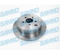 SAMKO 2x Bremsscheibe hinten voll für Subaru BRZ Impreza Schrägheck GR GH G3