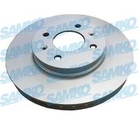 SAMKO 2x Bremsscheibe vorne belüftet für KIA Rio IV YB FB SC Hyundai Accent