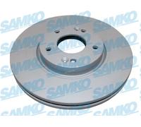 SAMKO 2x Bremsscheibe vorne belüftet für KIA Sportage SL Optima Hyundai i40 VF