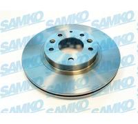SAMKO 2x Bremsscheibe vorne belüftet passend für Mazda MX-5 III NC