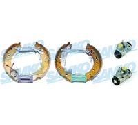 LPR Brakes Bremsbackensatz EASY KIT OEK518 hinten rechts/links vormontiert 19,05 mm für CITROËN
