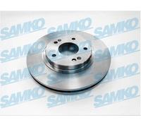 SAMKO Bremsscheiben innenbelüftet passend für Hyundai Santa Fé I SM