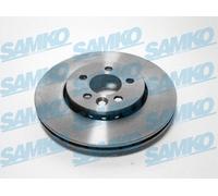 SAMKO Bremsscheiben innenbelüftet passend für Rover 75 RJ MG