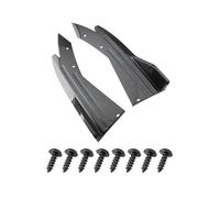 SANDNE Trittbretter Schweller Universal Auto Spoiler Hinten Stoßstange Streifen Lip Diffusor Splitter Scratch Protector Auto Tuning Zubehör Carbon Faser Auto Seitenschweller (Größe : Carbon)