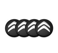 SANQIUTOU 4 Stück Nabendeckel Aufkleber für Citroen C4 Grand Picasso Sedan C3 C5 Berlingo Jumper 56MM,Nabenkappen Abzeichen Sticker Auto Radnabenkappen Aufkleber Felgen Aufkleber Dekorationsaufkleber