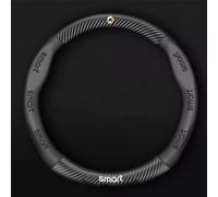 SANSANS Lenkradabdeckungen für Smart fortwo 451 450 452 453 454, Auto Lenkradabdeckung Lenkradbezug Leder Auto Lenkradhülle Lenkrad Abdeckung,A