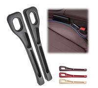 SANSHAOWUDI 2 Stück Autositz Lückenfüller für BMW iX3 G08 Electric Bj. ab 2020, Sitzseite Auslaufsicherer Streifen Car Seat Gap Filler für Schlüssel, Handy, Geldbörse,Black