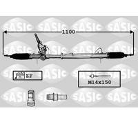 SASIC Lenkgetriebe für CITROËN 7170046