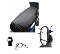 Sattelabdeckung für Motorrad-Sattel und Motorroller, kompatibel mit Aprilia RSV 1000 R, wasserdichte Sitzprotektoren aus Oxford, Regenschutz, Universal-Abdeckung, 120 x 75 cm