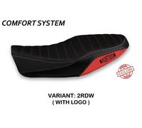 Sattelbezug Komplet Sitz Dagda SC Comf Rot-Wei TPZ YAMAHA XSR 700 2016 2020 1Mo