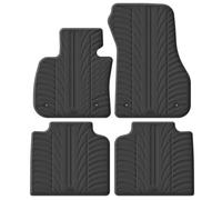 Satz Gummimatten kompatibel mit BMW 2er F46 Gran Tourer 2015- (T Profil 4-teilig + Montage-clips)