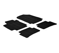 Gledring Satz Gummimatten kompatibel mit Renault Clio IV 5 türer 2012-2019 / Clio IV GT 2013- / Captur 2013-2019