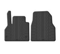 Satz Gummimatten kompatibel mit Renault Kangoo 2008-2021 & Mercedes Citan 2012-2021 & Nissan NV250 2019- (TK Profil 2-teilig)