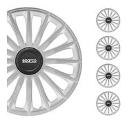 Satz Sparco Radzierblenden Treviso 16-Zoll Silber