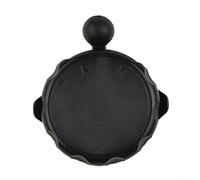 Saugnapf-Halterung kompatibel mit für TOMTOM GO Live 800 825 Start 20 25 Via 100-1600 GPS Halter für Windschutzscheibe Flachsockel Kugelgelenk Schwarz