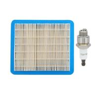 Savior Luftfilter für Briggs & Stratton 491588 491588S BS-399959 5043K 30-710 1904481 Geeignet für Quantum Motor 625-675 625e 675e 725e Serien 3,5-6 PS mit Zündkerze Ersatz für Champion RJ19LM