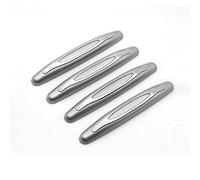 SAXCXCS 4 Stück Auto Türschutz, für Audi Q2 2019-2023, Türkantenschoner Stoßschutz Kantenschutz Kratzer, Für Die Meisten Modelle,Silver