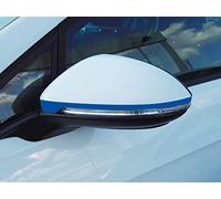 SB CarDesign Spiegelstreifen passend für VW Golf 7 Limo Variant Sportsvan GTI Stripes Außenspiegel (Blau)