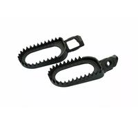 Scar Stahl Fußrasten Schwarz KTM SX, SXF 125, 250, 300, 350, 450 2023- / EXC, TBI 2024- / Husqvarna / GasGas