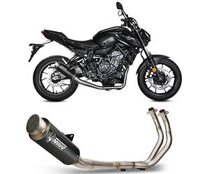 SCARICO COMPLETO 2x1 GP PRO INOX NERO MIVV MT-07 / FZ-07 2021