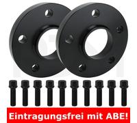 SCC Spurverbreiterung 40mm 2x20mm 5x112 Ø 66,5 Distanzscheiben Spurplatten ABE