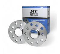 SCC Spurverbreiterungen 2x10mm 12065 für Smart Cabrio City-Coupe Crossblade Fortwo Roadster