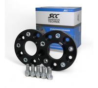 SCC Spurverbreiterungen 2x30mm 13142BWS für Volkswagen Bora Corrado Fox FOX Golf New Passat Polo POLO SPACEFOX T-Cross