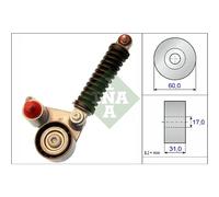 INA | Spannarm, Keilrippenriemen | 533 0107 10