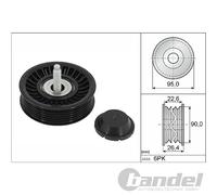 Umlenk-/Führungsrolle, Keilrippenriemen 532 0891 10