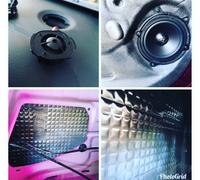 Schalldämmung Set für 4 Türen Alubutyl Anti Dröhn Vibration Dämmmatte für VV BMW