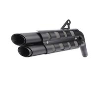 Schalldämpfer Auspuffrohr Passend Für Honda Rebel CMX 1100 Motorrad-Auspuff-Slip-on-Schalldämpferrohr Mit Hitzeschild-Abdeckungssatz