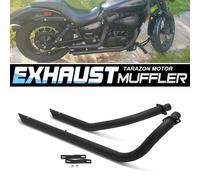 Schalldämpfer für Honda Shadow Spirit 750 Auspuff Auspufftöpfe ACE Aero VT750C2