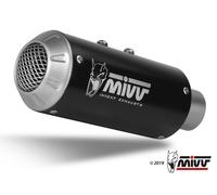 SCHALLDÄMPFER MIVV SPORT MK3 STAHL SCHWARZ FÜR APRILIA TUONO V4 1100 2018-2020