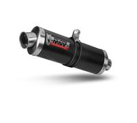 Schalldämpfer Slip-On MIVV Oval Genehmigt Kohlenstoff für Yamaha 600 YZF R R6