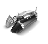 Schalldämpfer Slip-On Schwarz MIVV Delta Race für Ducati Streetfighter V2 890