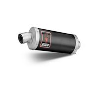 Schalldämpfer Slip-On Schwarz MIVV Genehmigt für Honda XL Transalp 750 2023-2024