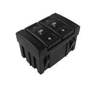 Schalter Fensterheber Elektrische Sitzheizung Schalter Beheizte Sitztaste 6M2T-19K314-AC BS7T-19K314-AB Für Ford Für Mondeo MK3 MK4 S-Max Auto Fensterheber (Farbe : Schwarz)
